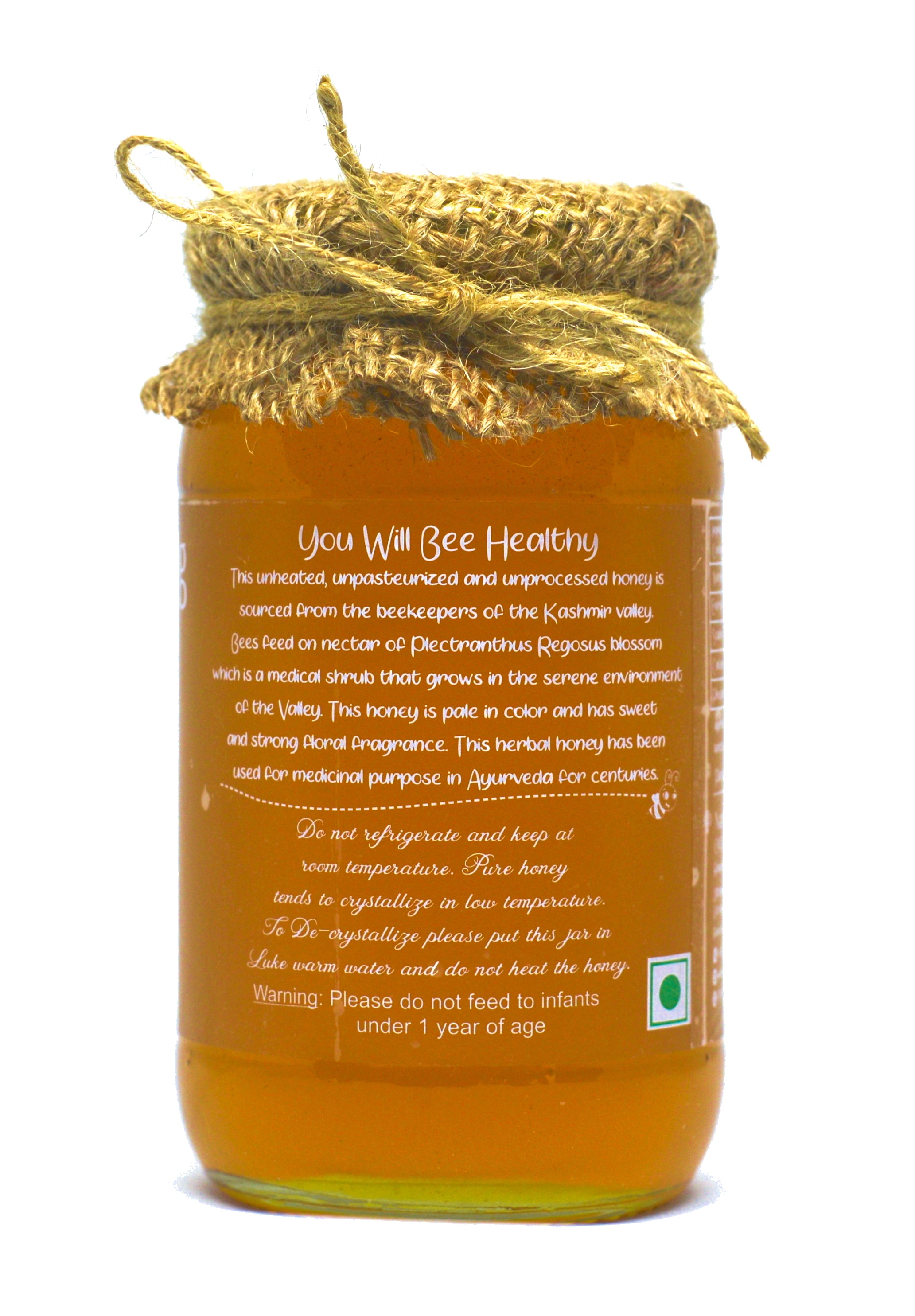 Raw Forest Honey(500g) & Premium Raw Kashmir Honey(500g) Combo