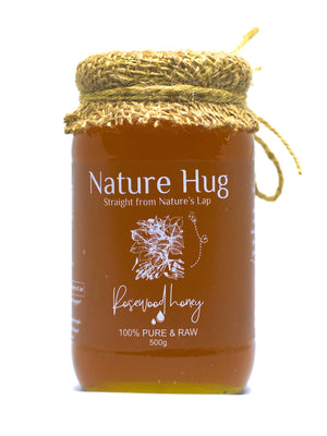 Raw Rosewood Honey(500g) & Premium Raw Kashmir Honey(500g) Combo